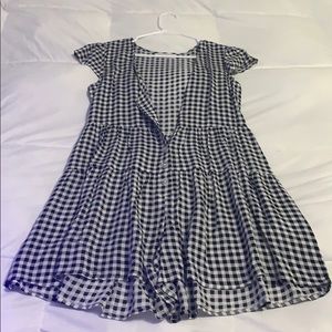 Black and White Romper